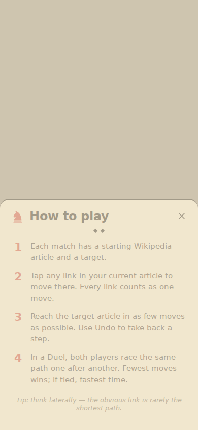 WikiChess how-to-play guide